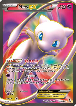 Mew EX (120 Full Art) [DRX - 120/124]