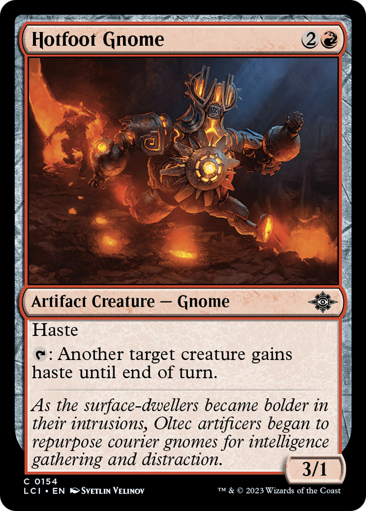 Hotfoot Gnome [LCI - 154]