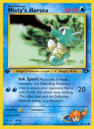 Misty's Horsea [G2 - 087/132]