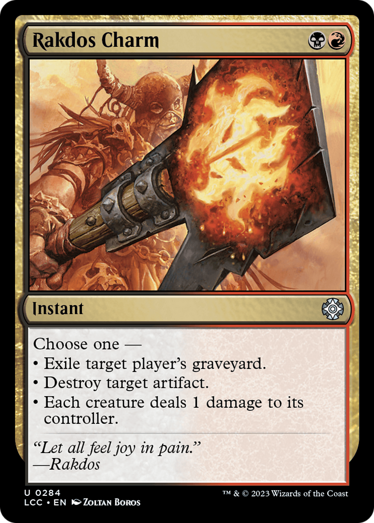 Rakdos Charm [LCC - 284]