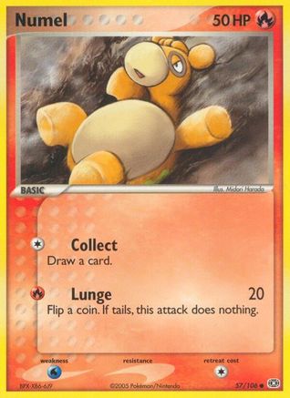 Numel 057/106  Emerald - Common