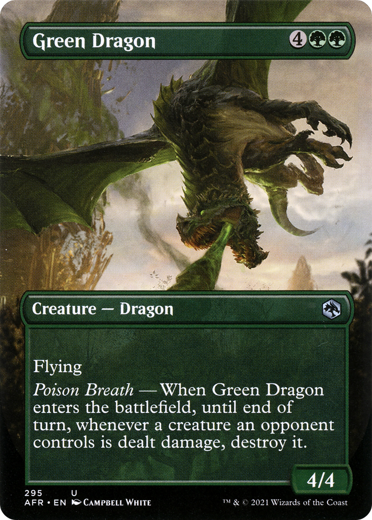 Green Dragon (Borderless) [AFR - 295]