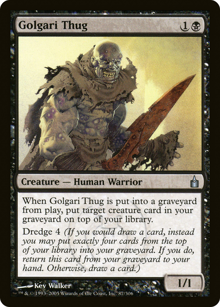 Golgari Thug [RAV - 87]