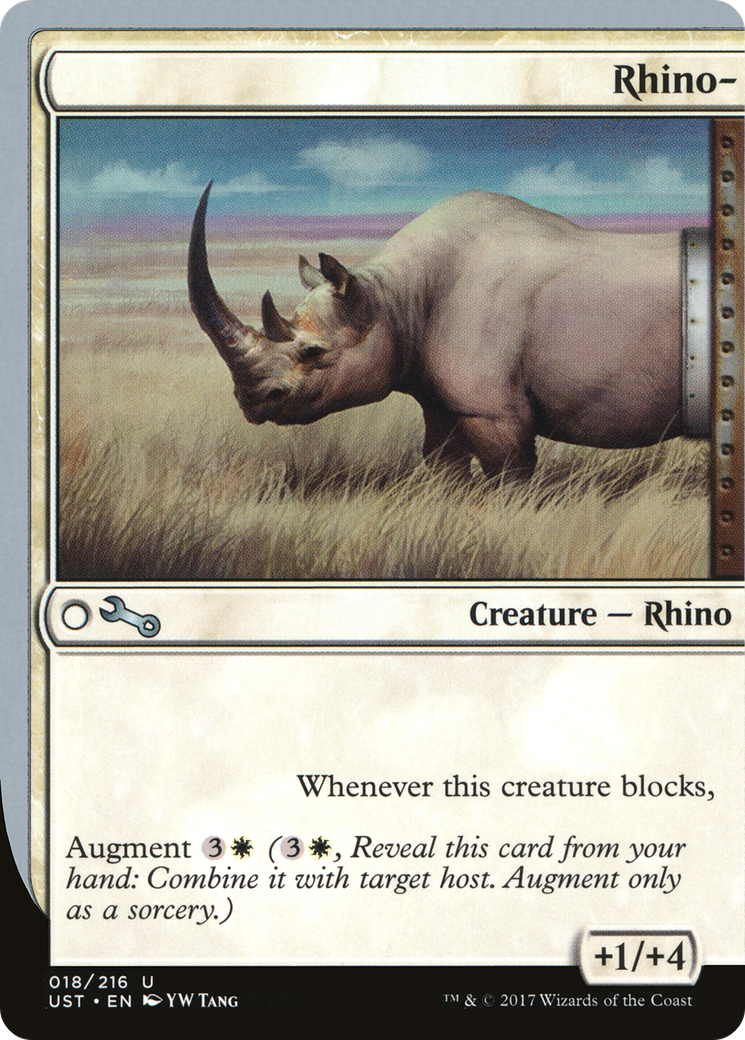Rhino- [UST - 18]
