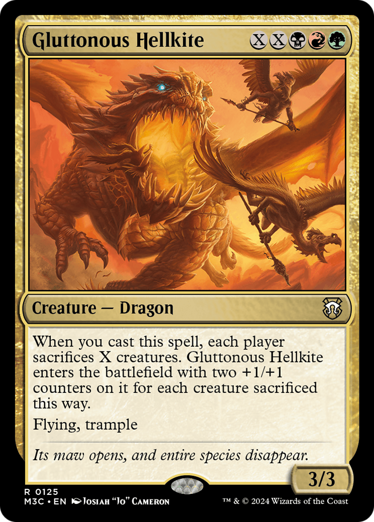 Gluttonous Hellkite [M3C - 125]