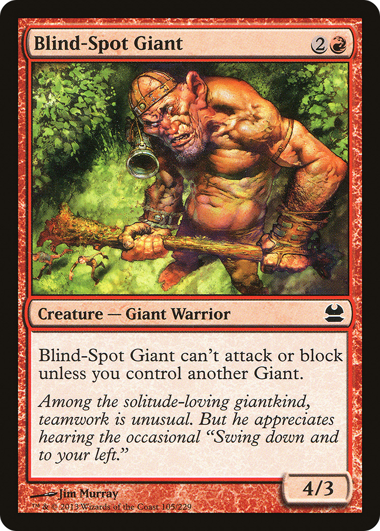 Blind-Spot Giant [MMA - 105]