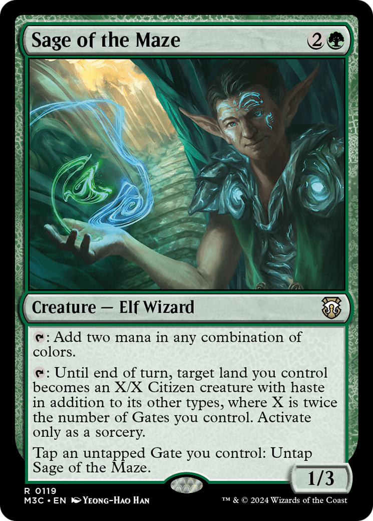 Sage of the Maze [M3C - 119]