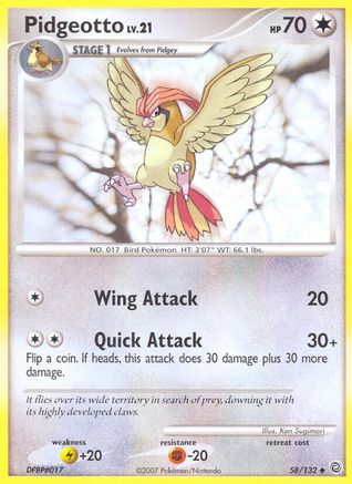 Pidgeotto [SW - 58/132]