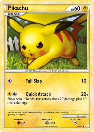 Pikachu [HS - 78/123]