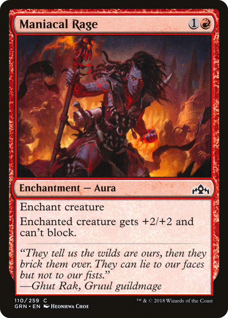 Maniacal Rage [GRN - 110]