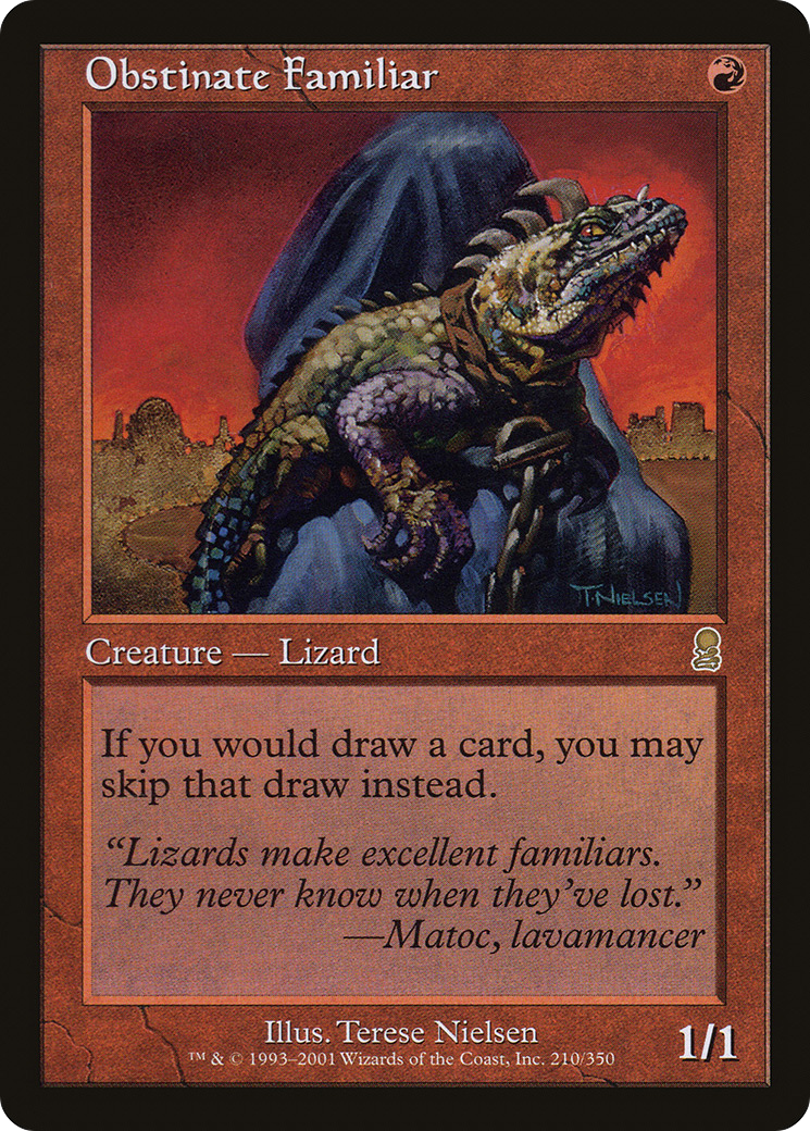 Obstinate Familiar [ODY - 210]