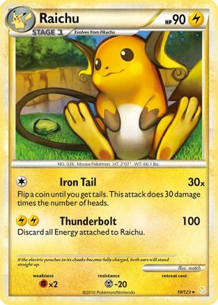 Raichu [HS - 10/123]
