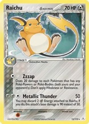 Raichu (Delta Species) [HP - 15/110]