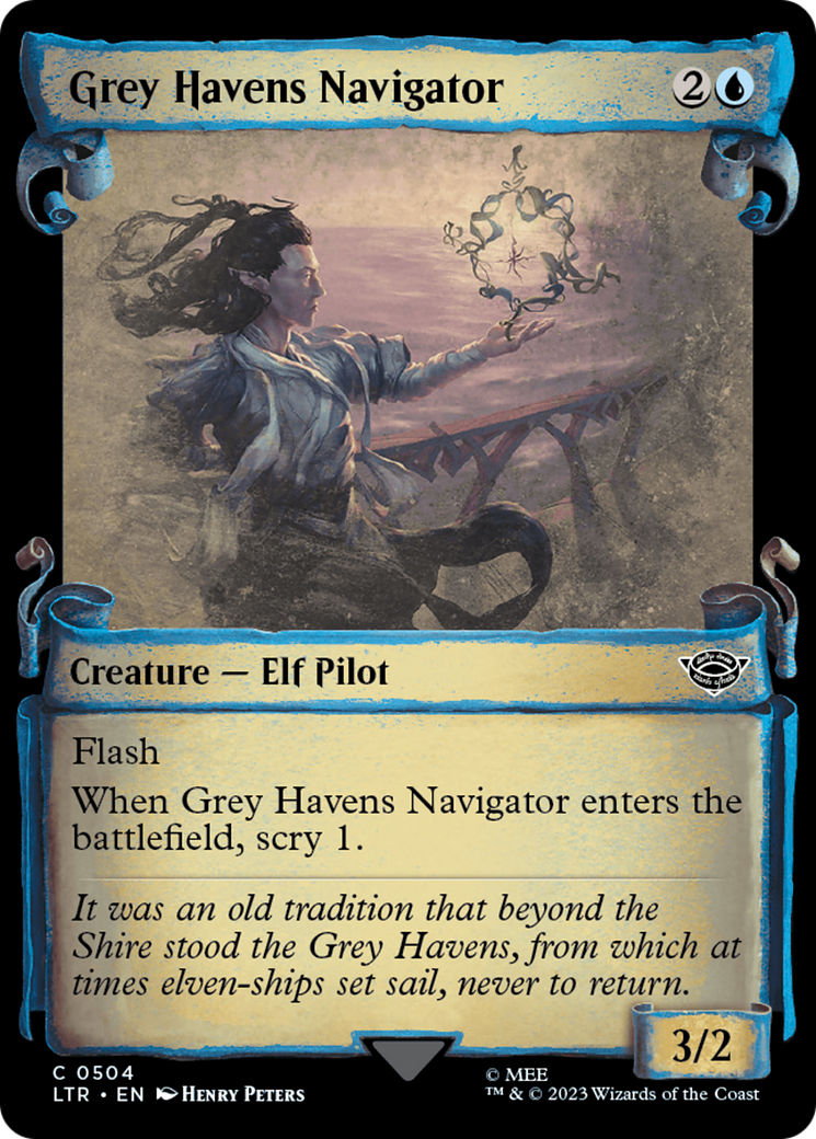 Grey Havens Navigator (Showcase Scrolls) [LTR - 504]
