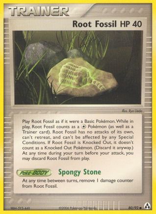 Root Fossil [LM - 80/92]