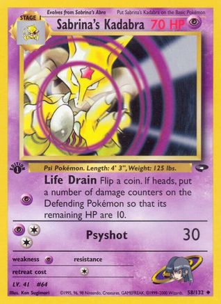 Sabrina's Kadabra [G2 - 058/132]