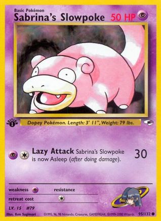 Sabrina's Slowpoke [G1 - 095/132]
