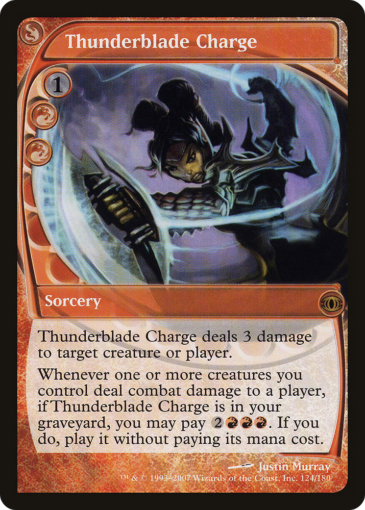 Thunderblade Charge [FUT - 124]