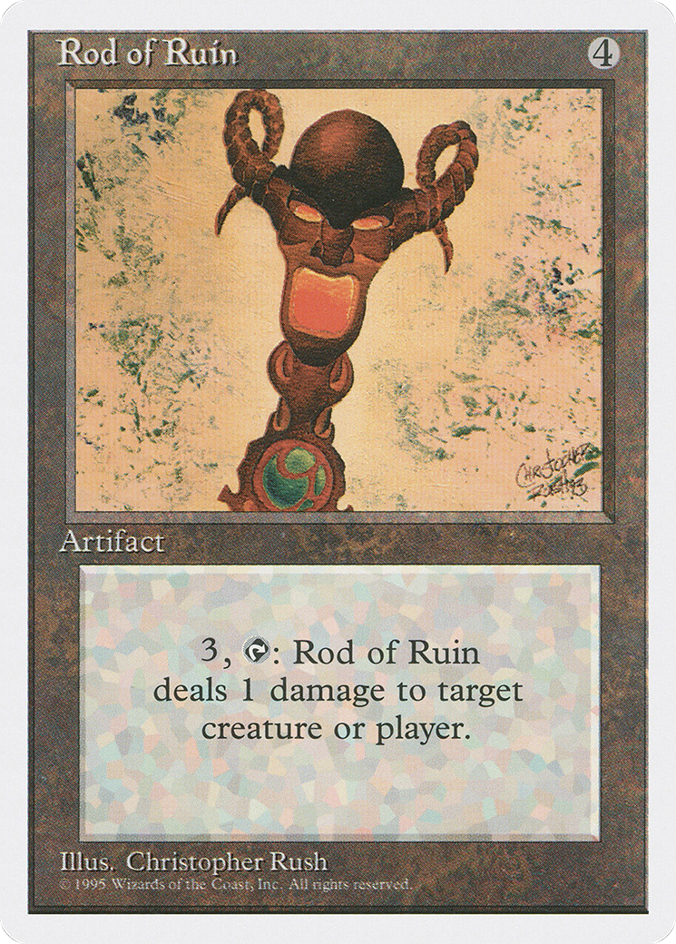 Rod of Ruin [4ED - N/A]