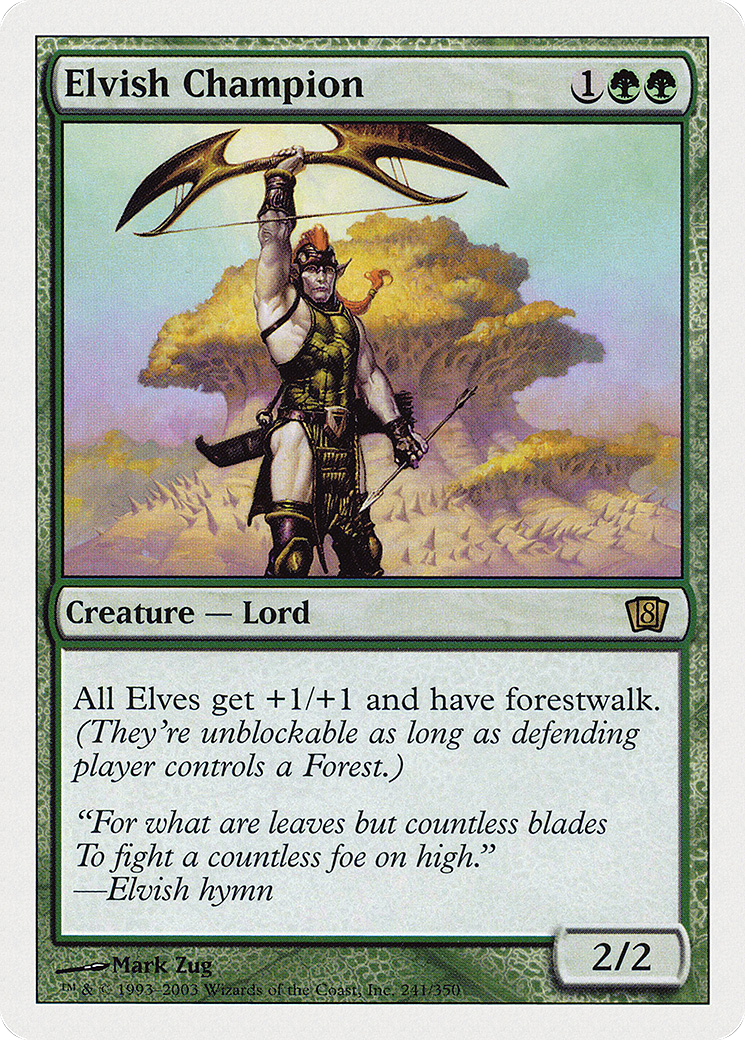 Elvish Champion (8ED-241) - 8th Edition