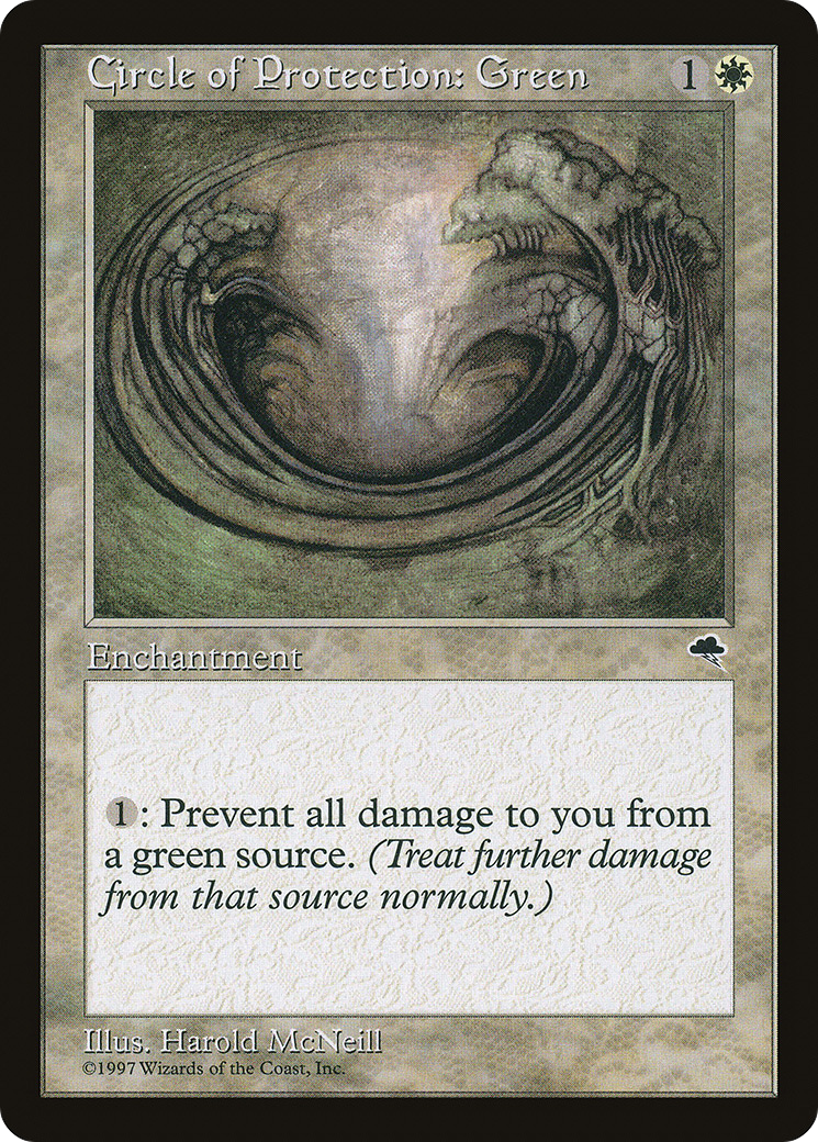 Circle of Protection: Green [TMP - 10]