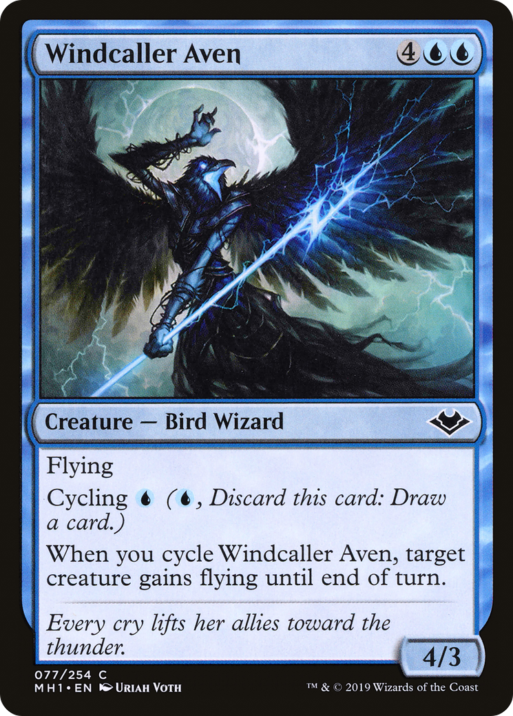 Windcaller Aven [MH1 - 77]