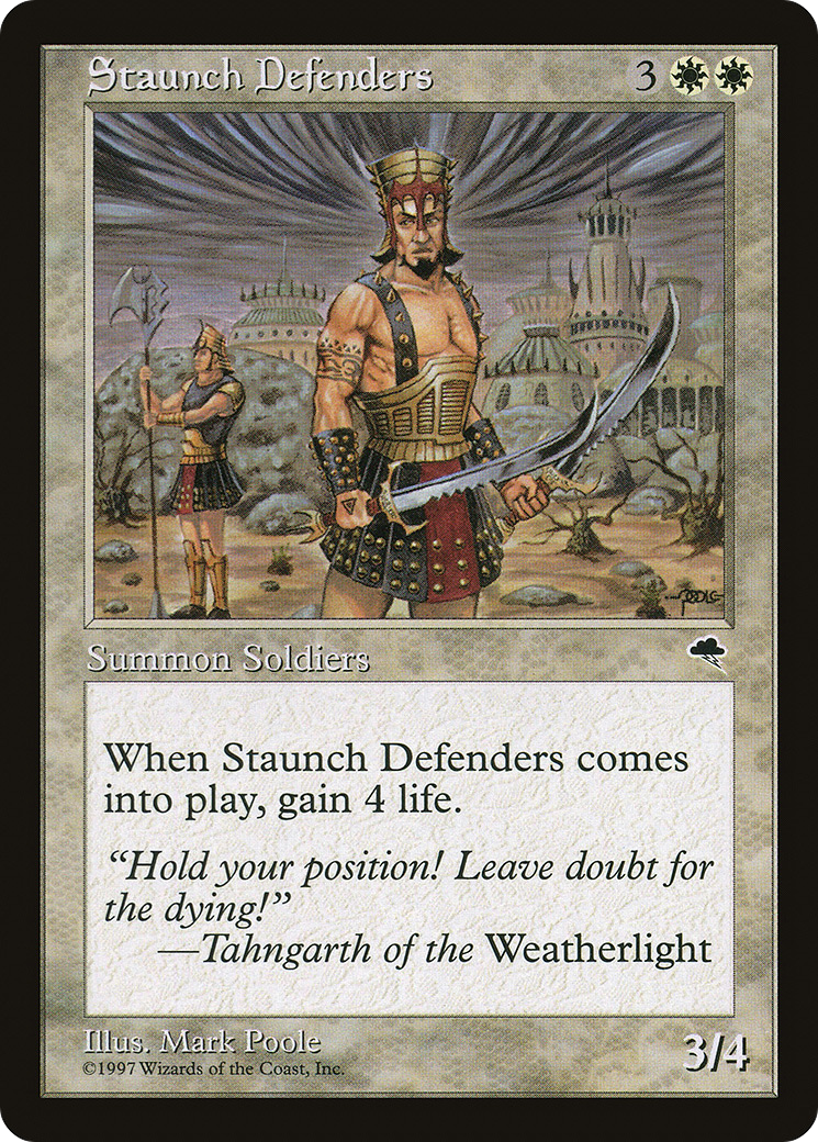 Staunch Defenders [TMP - 49]