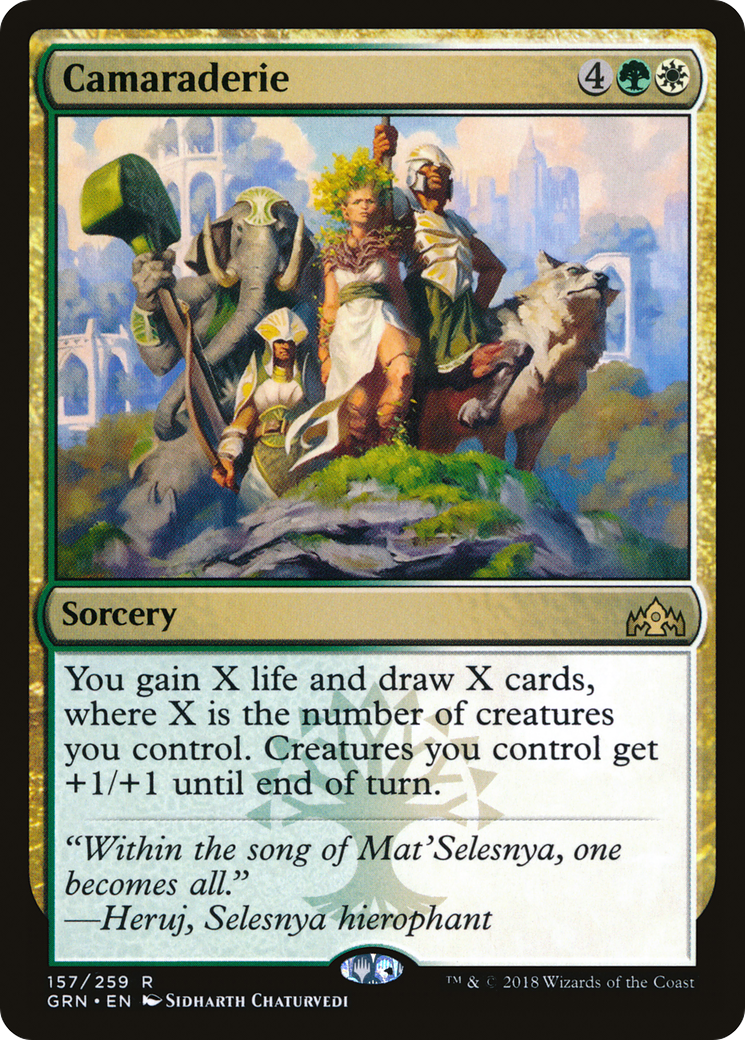 Camaraderie [GRN - 157]