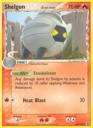 Shelgon - 054/113 (Delta Species) [DS - 54/113]