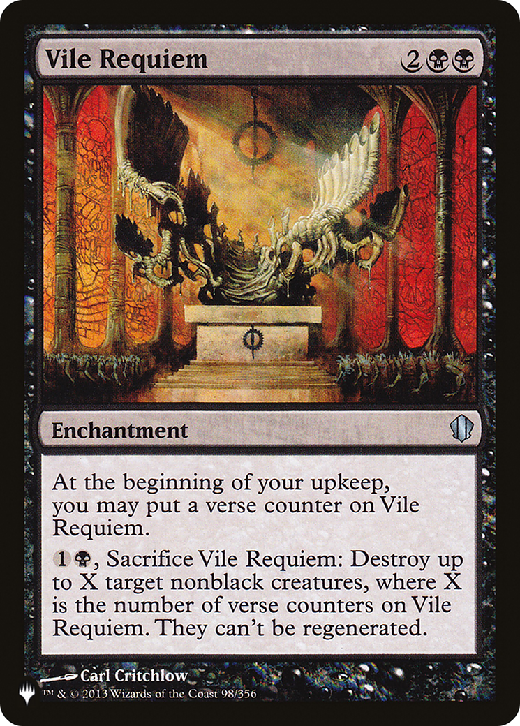 Vile Requiem (C13) [LIST - 98/356]