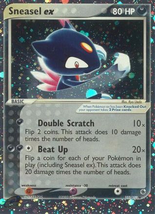 Sneasel ex [RS - 103/109]