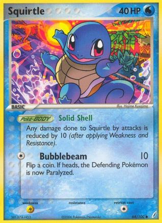 Squirtle - 064/100 [CG - 64/100]