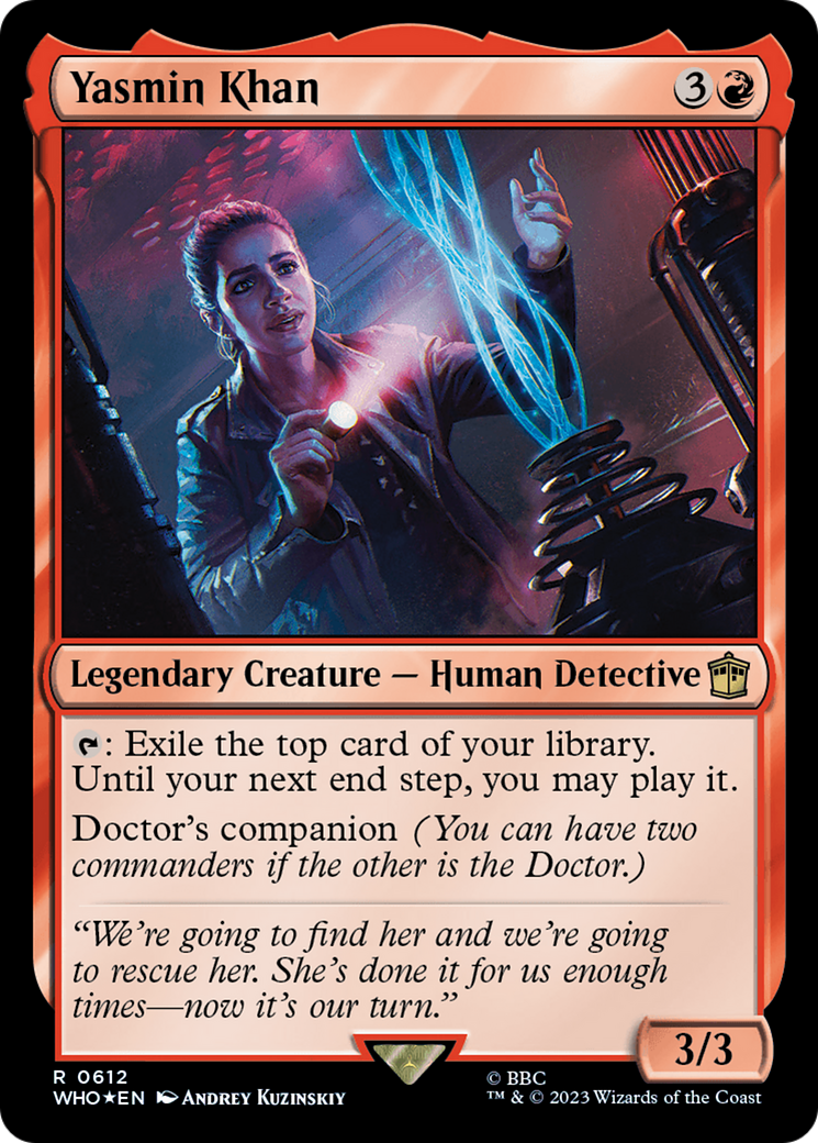 Yasmin Khan (Surge Foil) [WHO - 612]