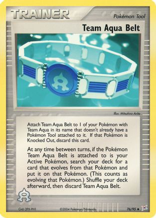 Team Aqua Belt [MA - 76/95]