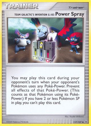 Team Galactic's Invention G-103 Power Spray [PL - 117/127]