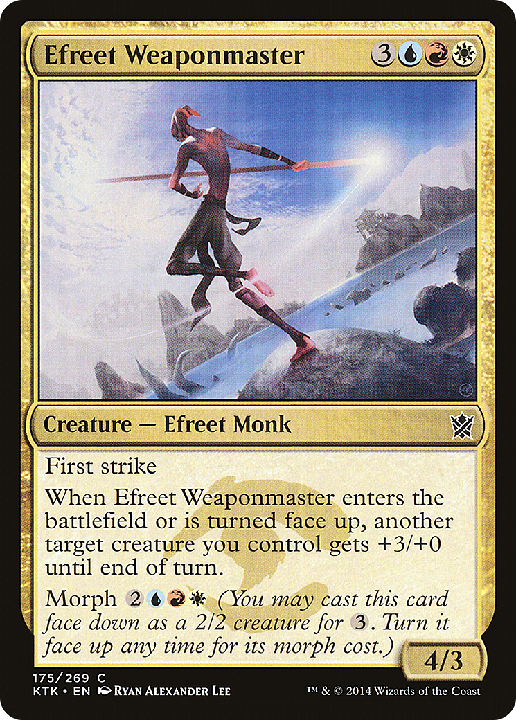 Efreet Weaponmaster [KTK - 175]