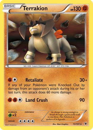 Terrakion [NVI - 73/101]