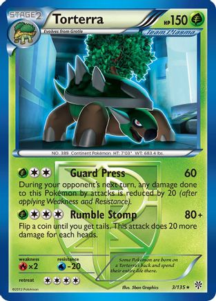 Torterra (Team Plasma) [PLS - 3/135]