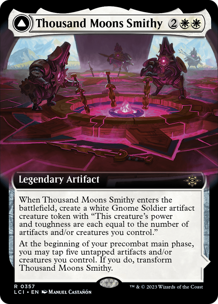 Thousand Moons Smithy (Extended Art) [LCI - 357]