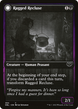 Ragged Recluse (DBL-394) - Innistrad: Double Feature: (Double Faced Transform)