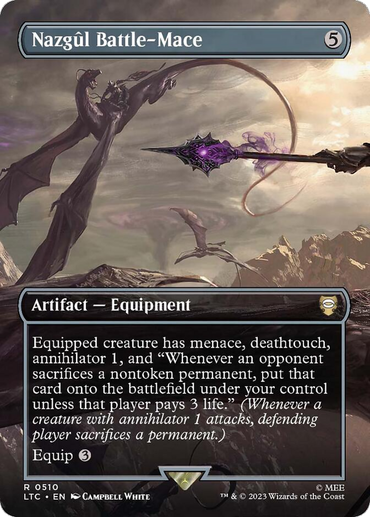 Nazgul Battle-Mace (Borderless) [LTC - 510]