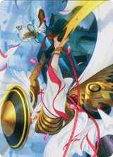 Cut Short // Cut Short (AMOM-003) - March of the Machine Art Series (Borderless) Foil