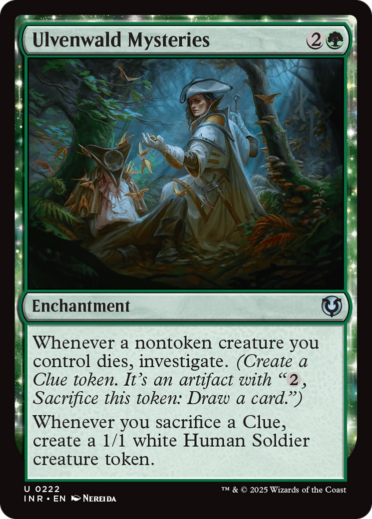 Ulvenwald Mysteries (INR-222) - Innistrad Remastered: (enchantment) Foil