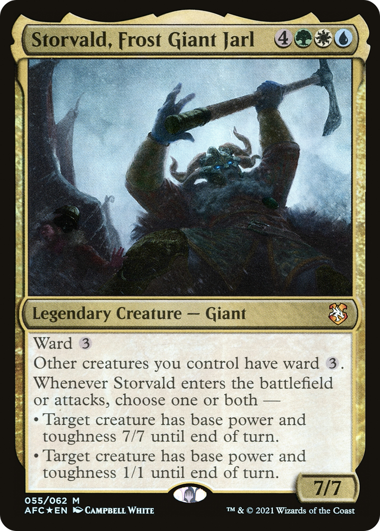 Storvald, Frost Giant Jarl [AFC - 55]