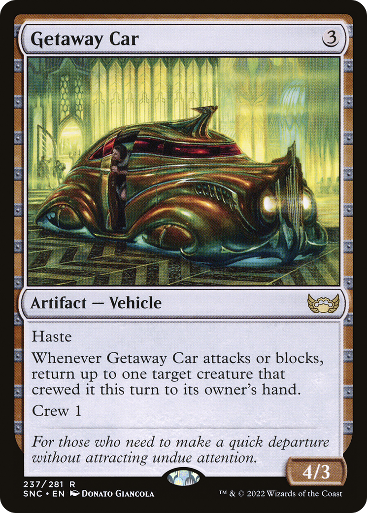 Getaway Car [SNC - 237]