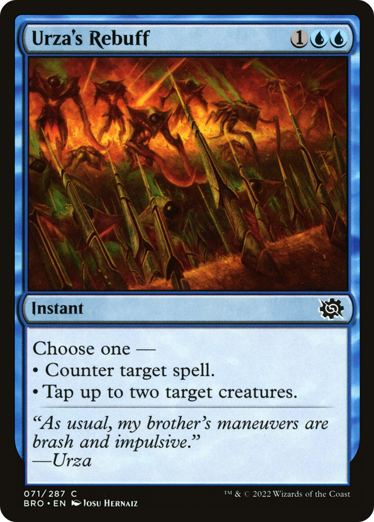 Urza's Rebuff [BRO - 71]