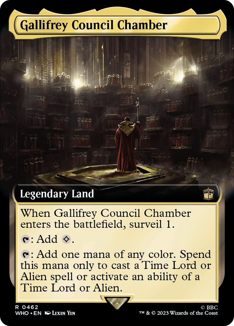 Gallifrey Council Chamber (Extended Art) [WHO - 462]