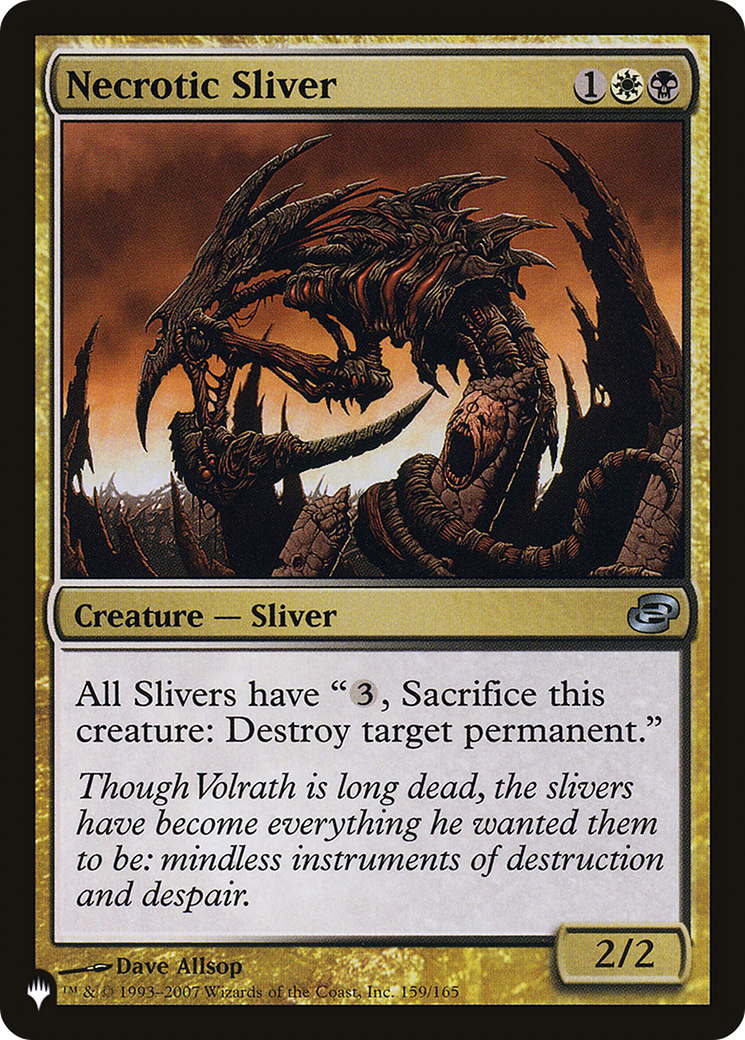 Necrotic Sliver [LIST - 159/165]