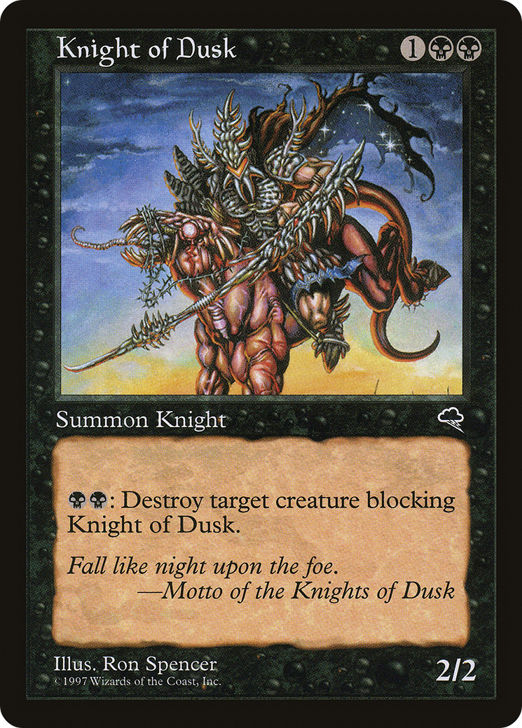 Knight of Dusk [TMP - 140]