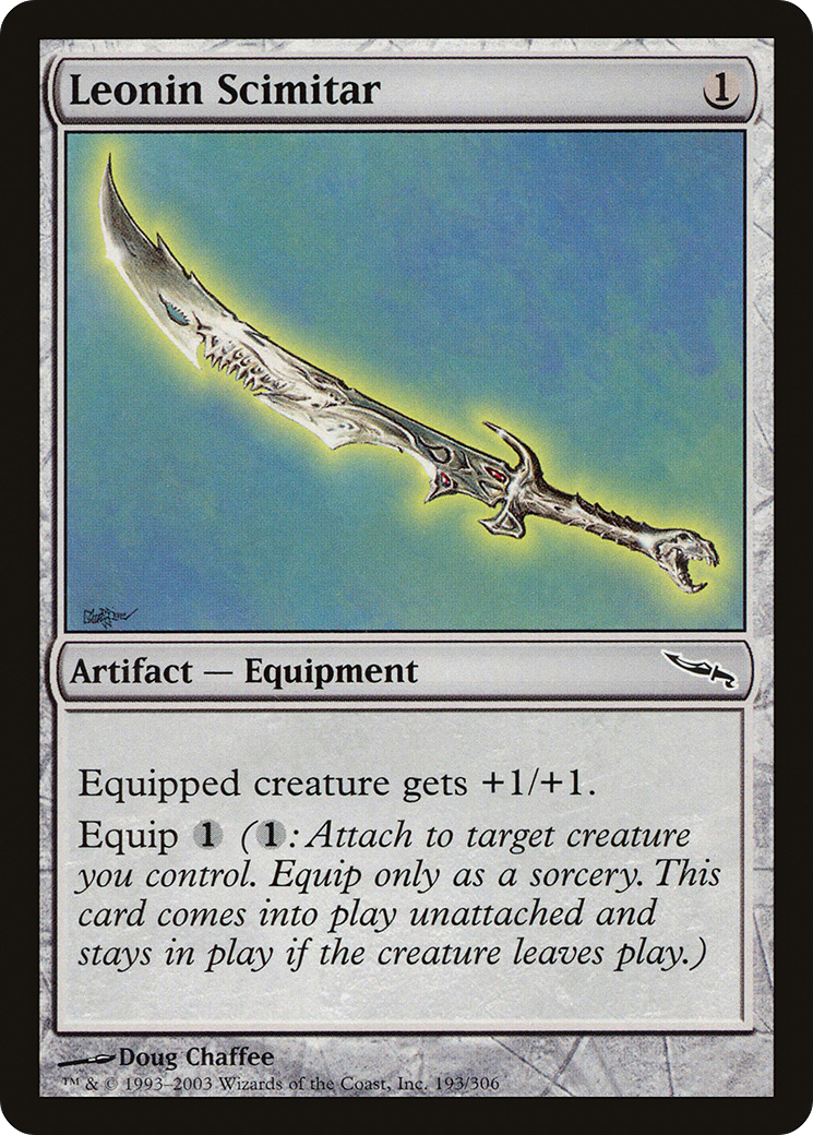 Leonin Scimitar [MRD - 193]